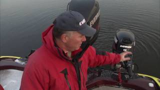 Fishing the Midwest  Evinrude 15 ETEC HO [upl. by Inger]