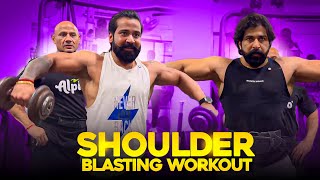 45 Minutes Mei Shoulder Blast Aj Ka Workout Guru Ji Aur Rubal Bhai K Sath [upl. by Claudian307]