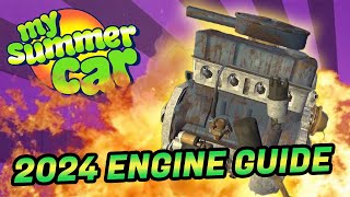 How to Build the Engine in My Summer Car 2024 [upl. by Jariah]