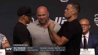 Diaz v Poirier and Woodley v Till Full UFC 25th anniversary press conference [upl. by Sibley]