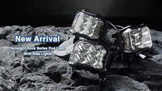 Novsight Rock Series Pod light with Side Lights floodditch light driving light spotlight [upl. by Netaf380]