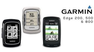 Garmin Edge 200 500 800 Overview [upl. by Scornik]