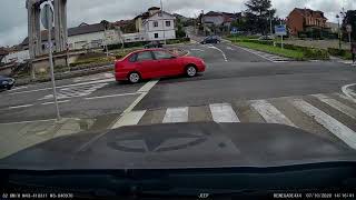 El STOP de Maliaño Dashcam Santander [upl. by Ocirderf160]