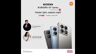 Xiaomi 14T Series livestream with Vince Velasco and Jaja Samaniego [upl. by Corwin470]