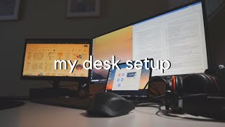 My Productivity Desk Setup In Medical School [upl. by Farrow]