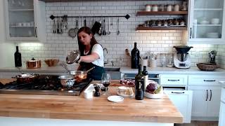 Radicchio risotto with Hestan Malbec by Giulia Ruffoni  LIVE [upl. by Hpseoj]