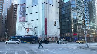 Driving through MidTown Manhattan New York [upl. by Kline944]