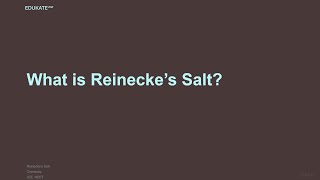 What is Reinecke’s Salt [upl. by Millhon122]