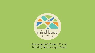 AdvancedMD Patient Portal TutorialWalkthrough Video [upl. by Einalem918]