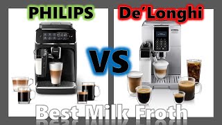 Philips vs DeLonghi Automatic Coffee Machines Review amp Comparison [upl. by Oisacin]