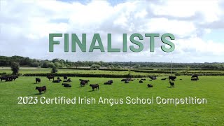 Certified Irish Angus Schools Competition  Finalist announcement 2023 [upl. by Okir]