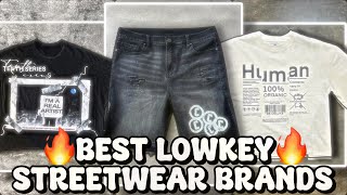 20 Lowkey STREETWEAR BRANDS You MUST Buy from 2024  BEST STREETWEAR BRANDS [upl. by Atires]