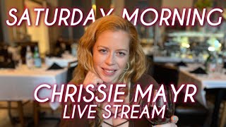 Chrissie Mayr Saturday Morning Livestream Catch Up Unboxing Updates [upl. by Letney]