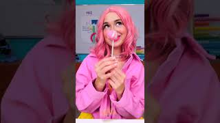 Meisterhaft Bonbons mit Lutschern heimlich naschen 🍭 Tricks [upl. by Arreic]