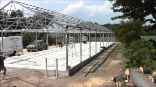 Building A Greenhouse Rimols Matterhorn Pt 3 [upl. by Irahs]