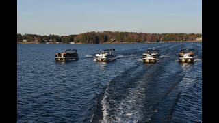 Real World Outboard Testing On Premier Pontoons [upl. by Niemad]