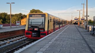 SBahn Berlin  Mitfahrt in der S8 von Landsberger Allee bis Grünau in der BR 483 004 [upl. by Nairrot]