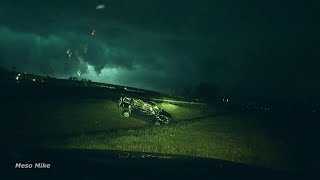 Shawnee OK EF2 Tornado  Storm Chase Recap 4192023 [upl. by Vig]