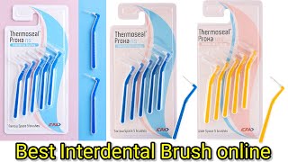 ThermosealProxa Narrow Space NS InterdentalBrush for adult ✓ Best interdental brush online [upl. by Cottle]