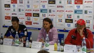 Pressekonferenz nach dem Spiel der TuS Koblenz gegen die SpVgg Neckarelz [upl. by Airekahs905]