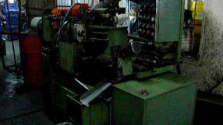 Screw Slotting MachineAVI [upl. by Aroc]