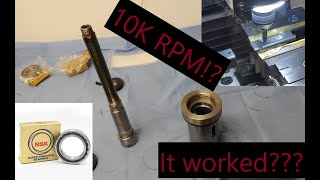 PM30 Upgrades Chapter 7  Spindle Bearings And Teardown [upl. by Anwahsal]