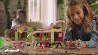 Playmobil  Sustainable  Farm  Country Tractor  Animals  Ad [upl. by Nauj]