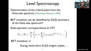 Masaki Oshikawa  Resolving the BerezinskiiKosterlitzThouless transition in the 2D XY model with [upl. by Acinnej613]