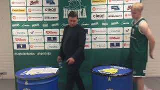 Korisliiga pressi Honka vs Kataja 22102024 [upl. by Baerl]