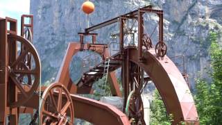 Cable car engine Gimmelwald [upl. by Hardigg]