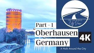 Oberhausen Germany Walking Tour – Part 1 🇩🇪 [upl. by Hattie659]