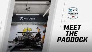 Get to know the team keeping INDYCAR drivers on schedule each race weekend  NTT Meet the Paddock [upl. by Acirea958]