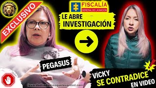 EN VIVO ✨EXCLUSIVO  LA FISCALÍA ABRE INVESTIGACIÓN A VICKY DÁVILA  PEGASUS  ✅ [upl. by Humberto]