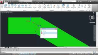 AutoCad 17  Drawing a bridge abutment in 3D [upl. by Aihsilat]