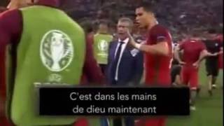 CR7 en mode Patron avant les TAB Vs Pologne [upl. by Auqemahs]