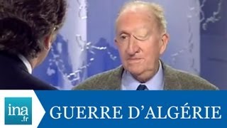 Général Paul Aussaresses quotles tortures en Algériequot  Archive vidéo INA [upl. by Annodas]