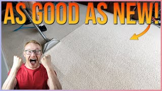 Cutting Through The GRIME Satisfying Carpet Cleaning 4K [upl. by Ydnir]