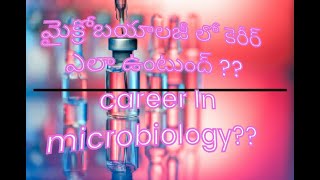 career in microbiology telugu become microbiologist medtelugu [upl. by Neri]