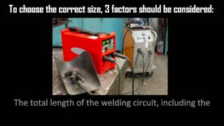 Choosing the Correct Welding Cable [upl. by Xanthe624]