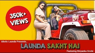 Launda Sakht Hai  Latest Hindi Rap Song 2019  Rahul Sehrawat Divyanka Sirohi [upl. by Lentha387]