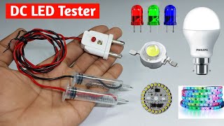 How to make electric powerful tester using led bulb  Led tester  9w bulb and 30v Led tester [upl. by Godiva]