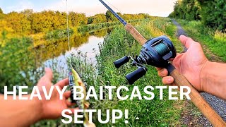 My Current Heavy Baitcasting Setup For Pike Fishing [upl. by Leirua]