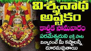 Vishwanatha Ashtakam Lyrics Telugu  విశ్వనాథ అష్టకం  Vishwanatha Ashtakam  BHAKTI SONGS [upl. by Suoivart869]