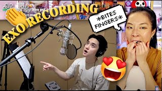 EXO 엑소 ‘Cream Soda’ Recording Behind The Scenes 🎥🪐🎵 REACTION [upl. by Nylyram]