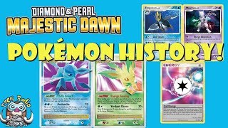 Pokémon TCG History Majestic Dawn Diamond amp Pearl [upl. by Giacamo]