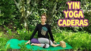 Yin Yoga para caderas hígado y enfado Clase completa [upl. by Adneram]