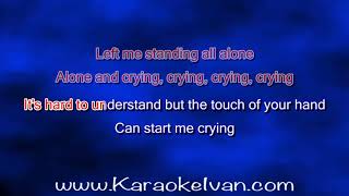 Roy Orbison  Crying KARAOKE [upl. by Oirasor]