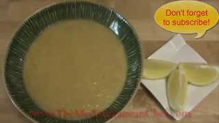 Red Lentil Soup Recipe شوربة عدس [upl. by Anna-Maria646]