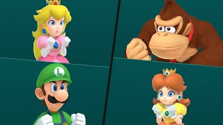 Super Mario Party Tantalizing Tower Toys  20 Peach amp Luigi vs Donkey Kong amp Daisy [upl. by Mikeb]