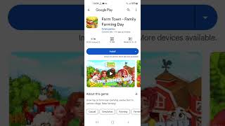 farm town family farming day mod apk  farm town mod apk unlimited gems and coins shorts [upl. by Janessa]